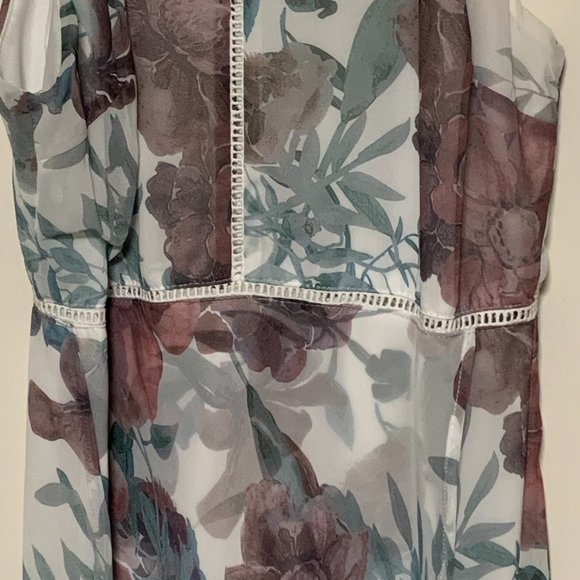 Charlotte Russe | Women's Sleeveless Floral Dress Size Large - Picture 3 of 5